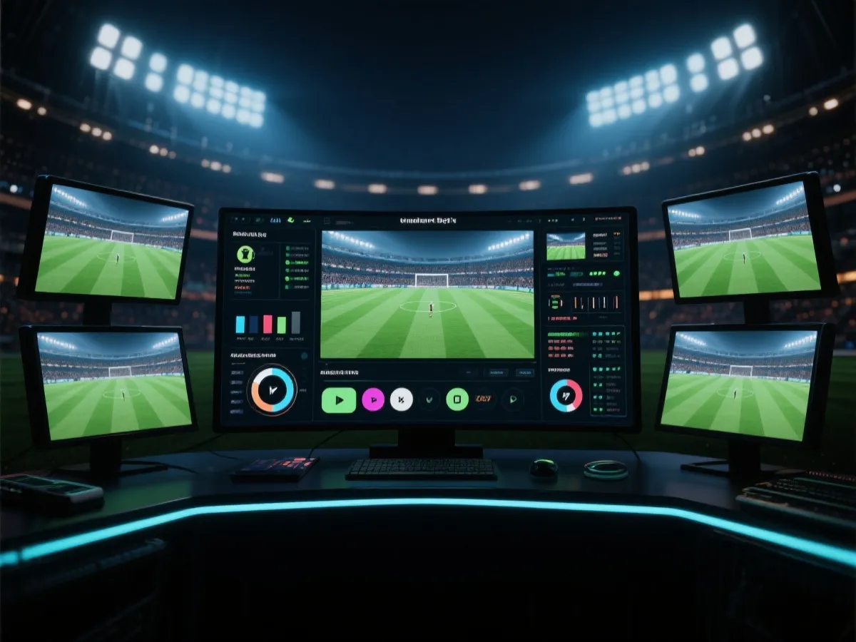 2026世界盃官方直播與投注平台直播中心畫面示意